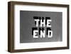 1930s THE END RETRO MOVIE TITLE-H. Armstrong Roberts-Framed Photographic Print