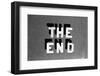1930s THE END RETRO MOVIE TITLE-H. Armstrong Roberts-Framed Photographic Print