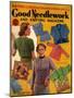 1930s UK Good Needlework and Knitting Magazine Cover-null-Mounted Giclee Print