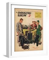 1930s UK Passing Show Magazine Cover-null-Framed Giclee Print