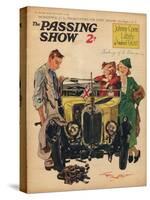 1930s UK Passing Show Magazine Cover-null-Stretched Canvas