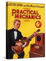 1930s UK Practical Mechanics Magazine Cover-null-Stretched Canvas