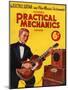 1930s UK Practical Mechanics Magazine Cover-null-Mounted Premium Giclee Print