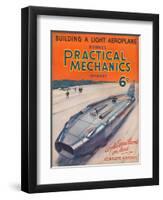 1930s UK Practical Mechanics Magazine Cover-null-Framed Premium Giclee Print