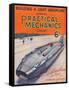 1930s UK Practical Mechanics Magazine Cover-null-Framed Stretched Canvas