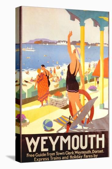 1930s UK Southern Railway Poster-null-Stretched Canvas