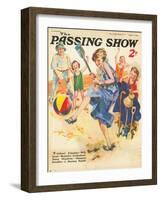 1930s UK The Passing Show Magazine Cover-null-Framed Giclee Print