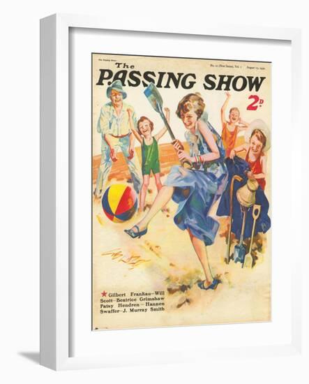 1930s UK The Passing Show Magazine Cover-null-Framed Giclee Print