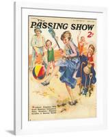 1930s UK The Passing Show Magazine Cover-null-Framed Giclee Print