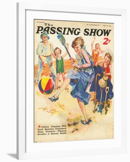 1930s UK The Passing Show Magazine Cover-null-Framed Giclee Print