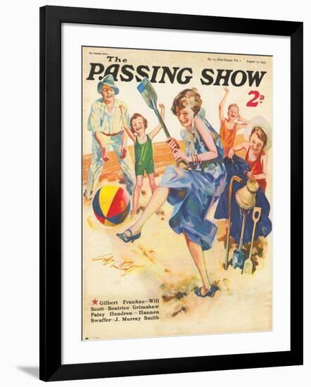 1930s UK The Passing Show Magazine Cover-null-Framed Giclee Print