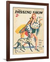 1930s UK The Passing Show Magazine Cover-null-Framed Giclee Print