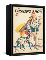 1930s UK The Passing Show Magazine Cover-null-Framed Stretched Canvas