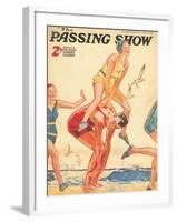 1930s UK The Passing Show Magazine Cover-null-Framed Giclee Print