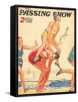 1930s UK The Passing Show Magazine Cover-null-Framed Stretched Canvas