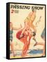 1930s UK The Passing Show Magazine Cover-null-Framed Stretched Canvas