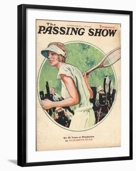 1930s UK The Passing Show Magazine Cover-null-Framed Giclee Print