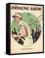 1930s UK The Passing Show Magazine Cover-null-Framed Stretched Canvas