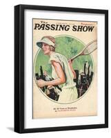 1930s UK The Passing Show Magazine Cover-null-Framed Giclee Print