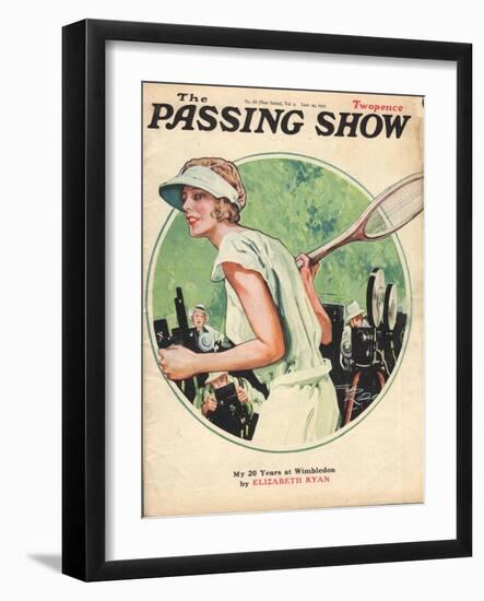 1930s UK The Passing Show Magazine Cover-null-Framed Giclee Print