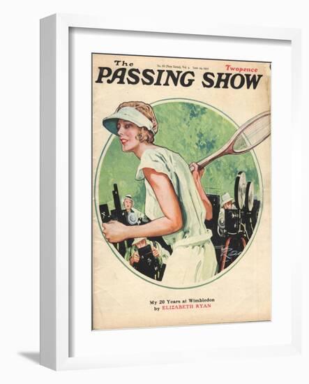 1930s UK The Passing Show Magazine Cover-null-Framed Giclee Print