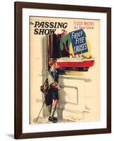 1930s UK The Passing Show Magazine Cover-null-Framed Giclee Print