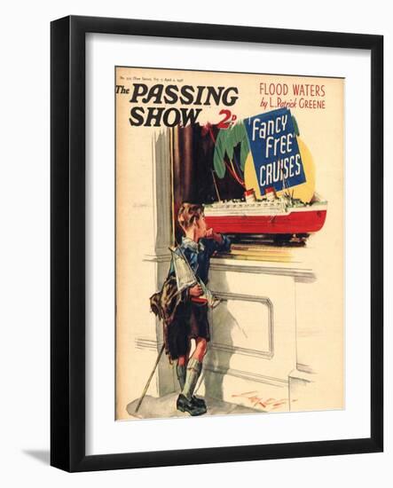 1930s UK The Passing Show Magazine Cover-null-Framed Giclee Print