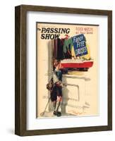 1930s UK The Passing Show Magazine Cover-null-Framed Giclee Print