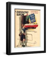 1930s UK The Passing Show Magazine Cover-null-Framed Giclee Print