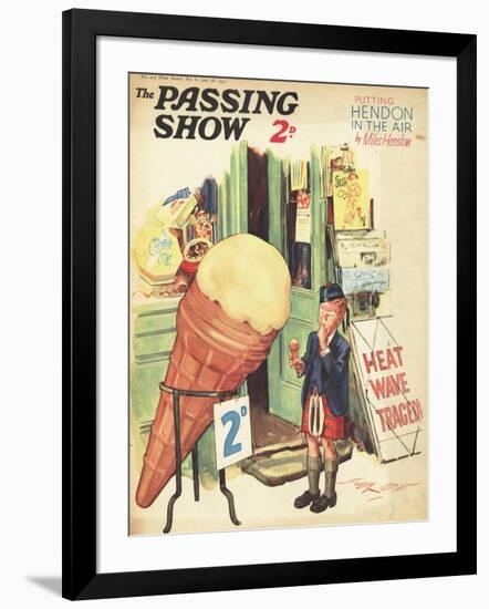 1930s UK The Passing Show Magazine Cover-null-Framed Giclee Print