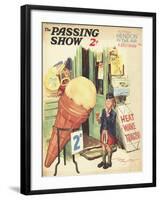 1930s UK The Passing Show Magazine Cover-null-Framed Giclee Print