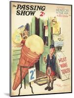 1930s UK The Passing Show Magazine Cover-null-Mounted Giclee Print