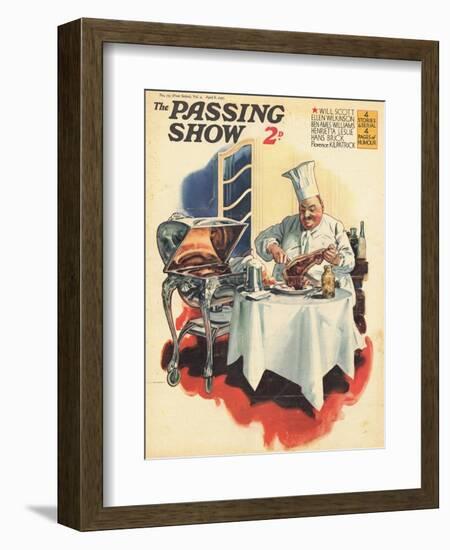 1930s UK The Passing Show Magazine Cover-null-Framed Giclee Print