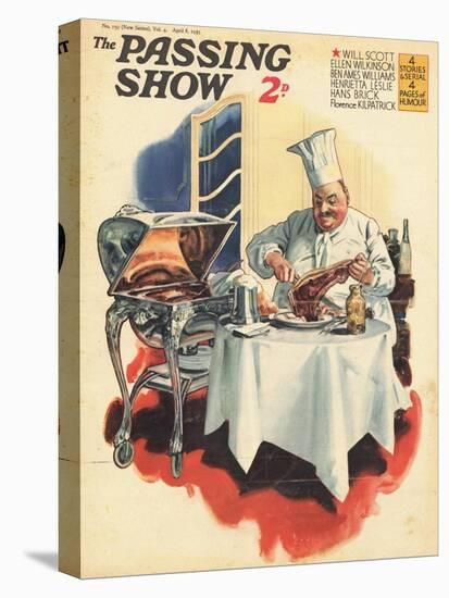 1930s UK The Passing Show Magazine Cover-null-Stretched Canvas