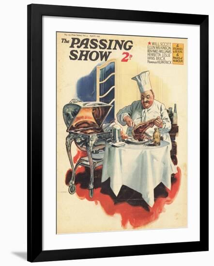 1930s UK The Passing Show Magazine Cover-null-Framed Giclee Print