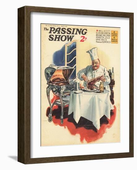 1930s UK The Passing Show Magazine Cover-null-Framed Giclee Print