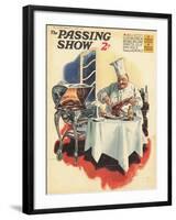 1930s UK The Passing Show Magazine Cover-null-Framed Giclee Print