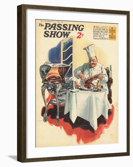 1930s UK The Passing Show Magazine Cover-null-Framed Giclee Print