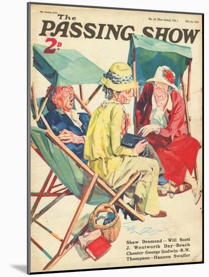 1930s UK The Passing Show Magazine Cover-null-Mounted Giclee Print