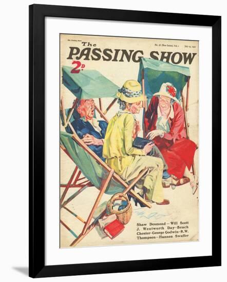 1930s UK The Passing Show Magazine Cover-null-Framed Giclee Print