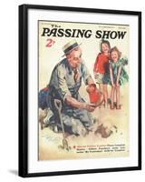 1930s UK The Passing Show Magazine Cover-null-Framed Giclee Print