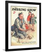 1930s UK The Passing Show Magazine Cover-null-Framed Giclee Print