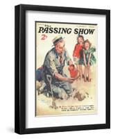 1930s UK The Passing Show Magazine Cover-null-Framed Giclee Print