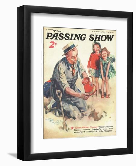 1930s UK The Passing Show Magazine Cover-null-Framed Giclee Print