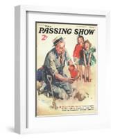 1930s UK The Passing Show Magazine Cover-null-Framed Giclee Print