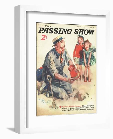 1930s UK The Passing Show Magazine Cover-null-Framed Giclee Print