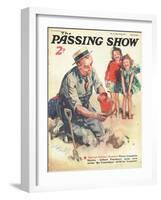 1930s UK The Passing Show Magazine Cover-null-Framed Giclee Print