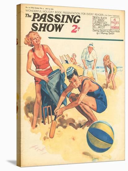 1930s UK The Passing Show Magazine Cover-null-Stretched Canvas