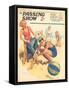 1930s UK The Passing Show Magazine Cover-null-Framed Stretched Canvas