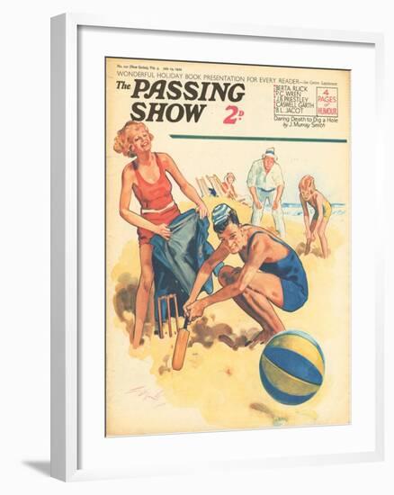 1930s UK The Passing Show Magazine Cover-null-Framed Giclee Print